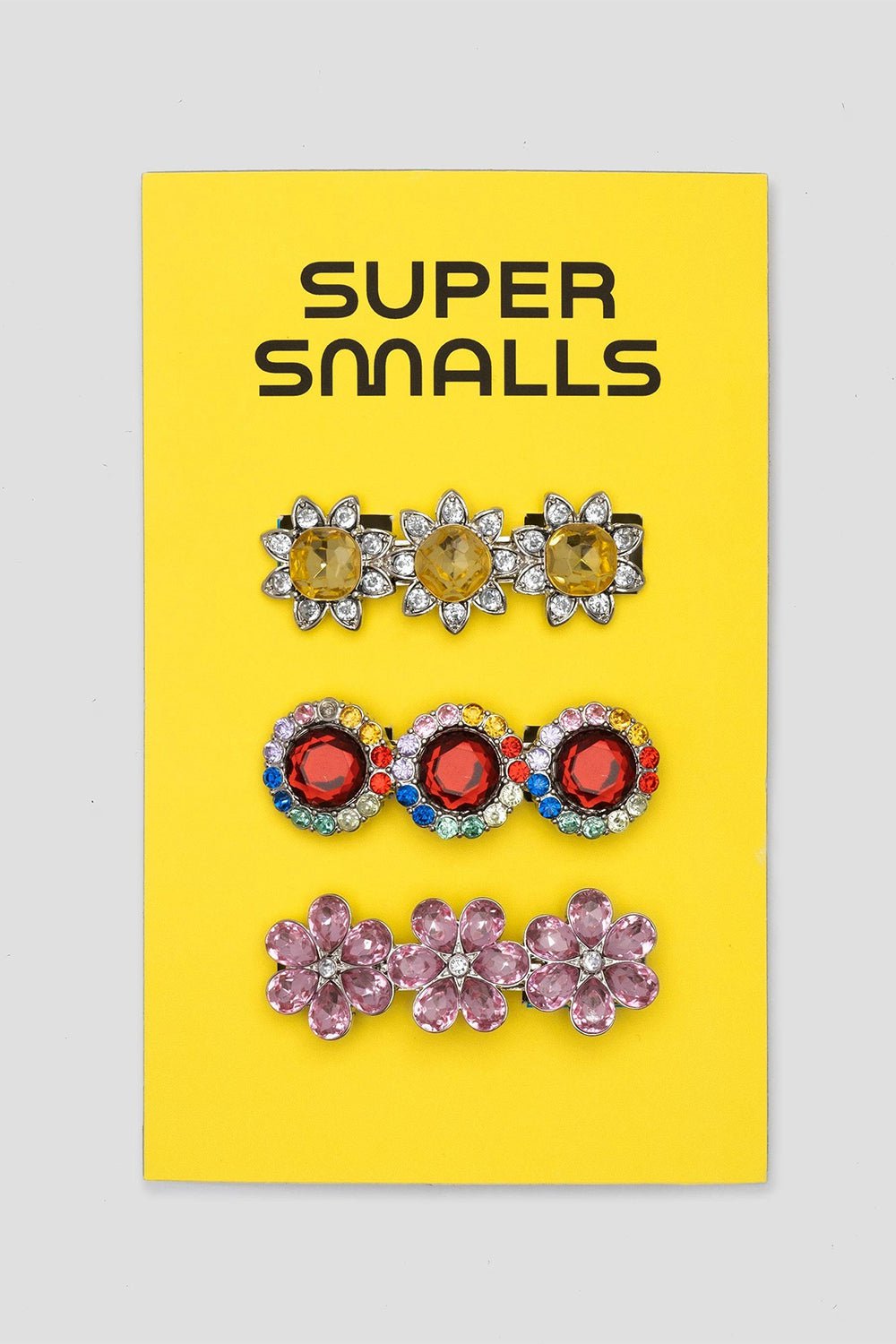 SUPER SMALLS-Ballet Recital Gem Hair Barrettes-MULTI