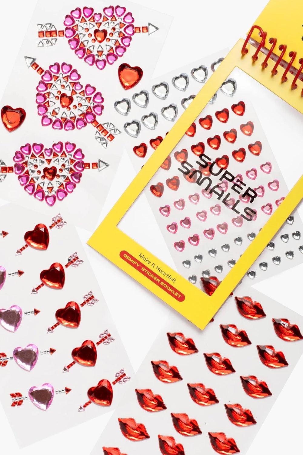 Make It Heartfelt Sticker Booklet-RED-ACCESSORIEGIFT-SUPER SMALLS