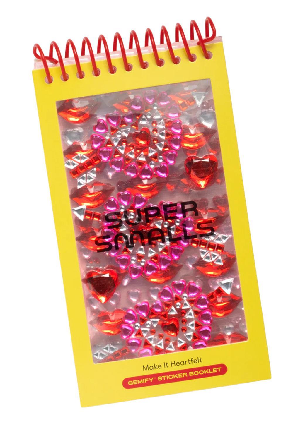 Make It Heartfelt Sticker Booklet-RED-ACCESSORIEGIFT-SUPER SMALLS