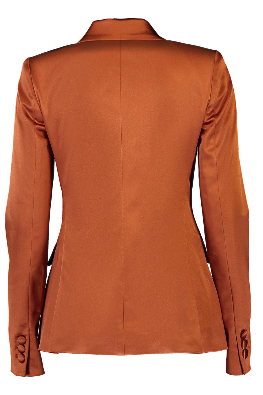 SUSAN BENDER-Stretch Satin Blazer-
