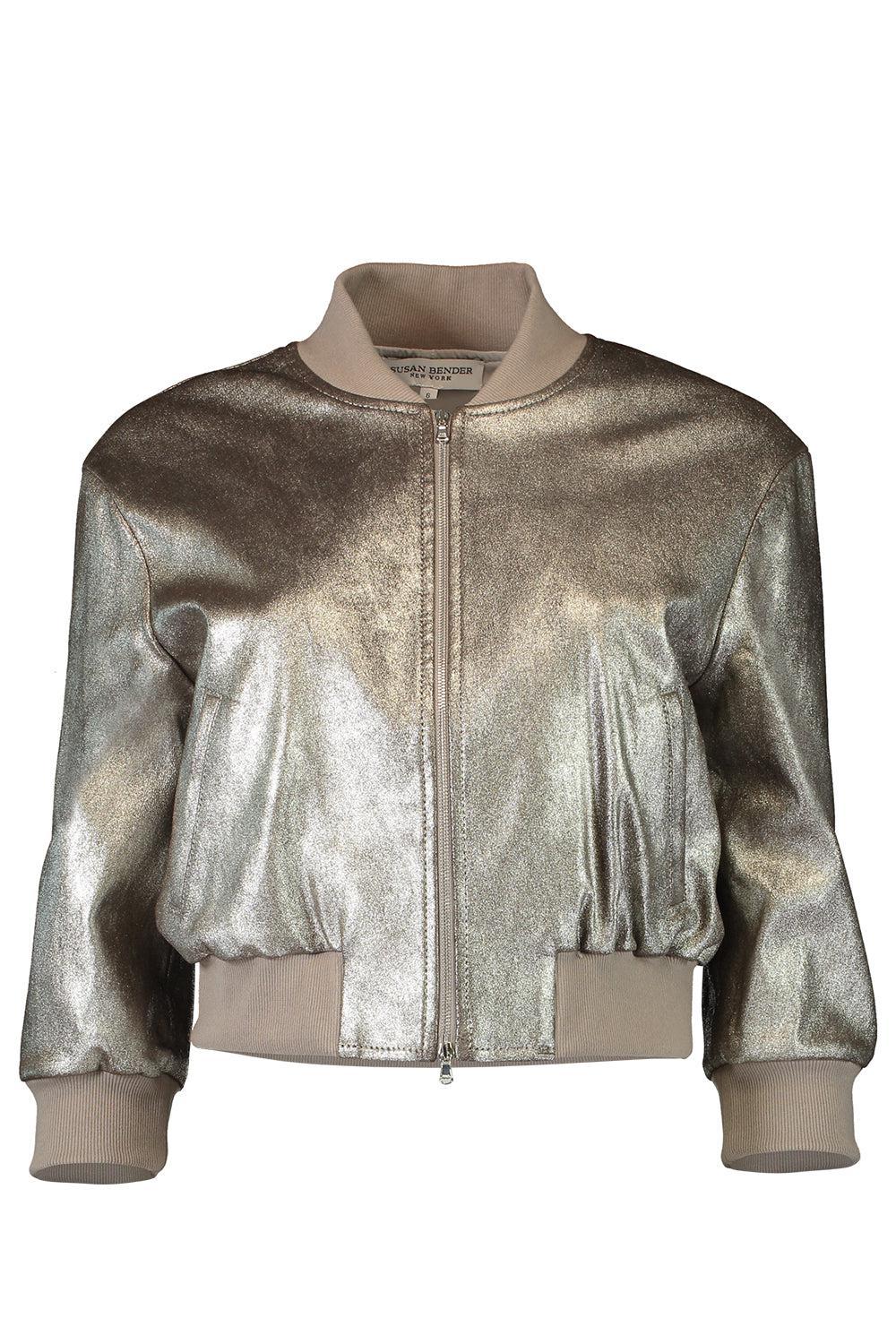 Bomber Jacket-TAUPQRTZ-4-CLOTHINGJACKETLEATHER-SUSAN BENDER