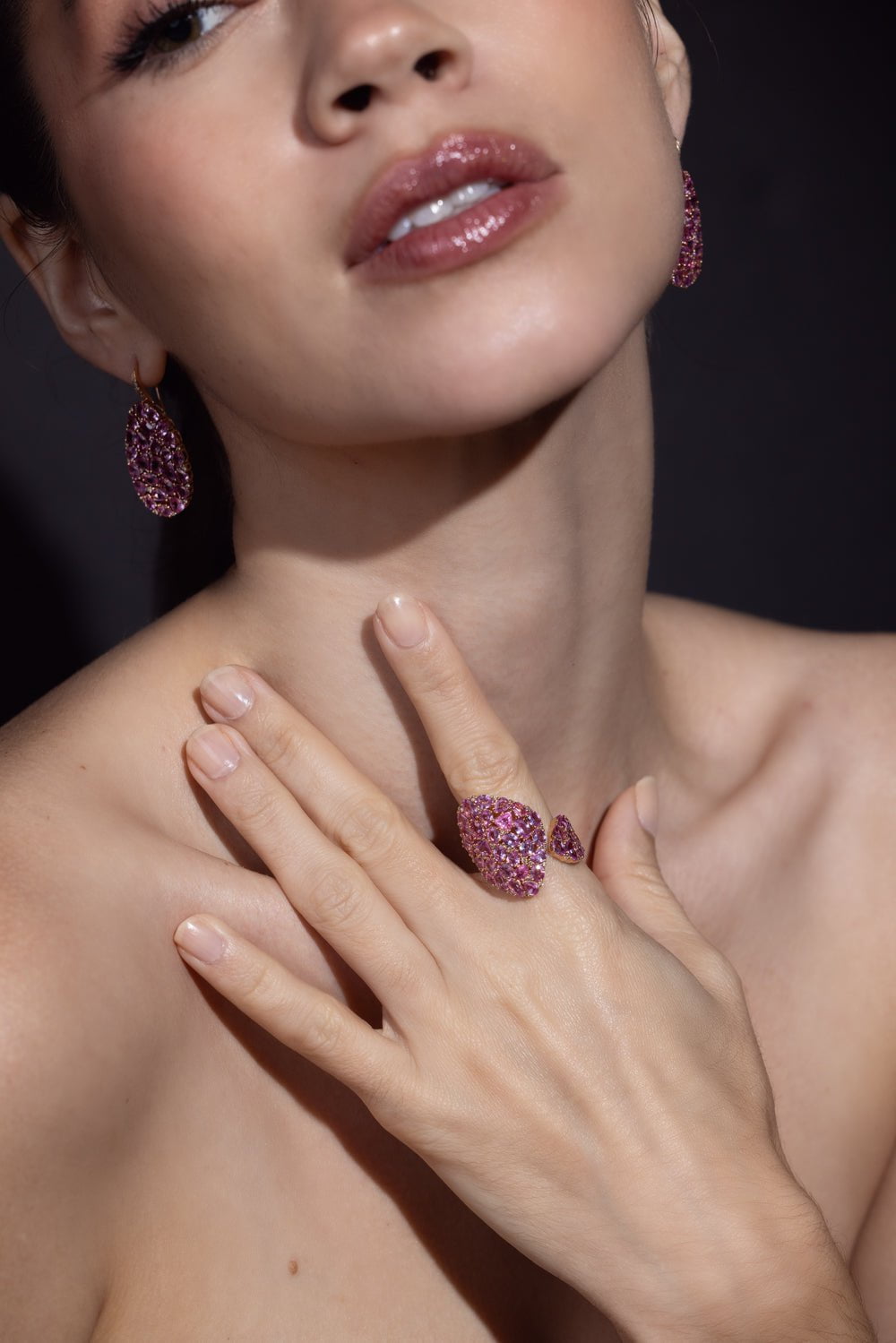 SUTRA-Pink Sapphire Ring-RSEGLD
