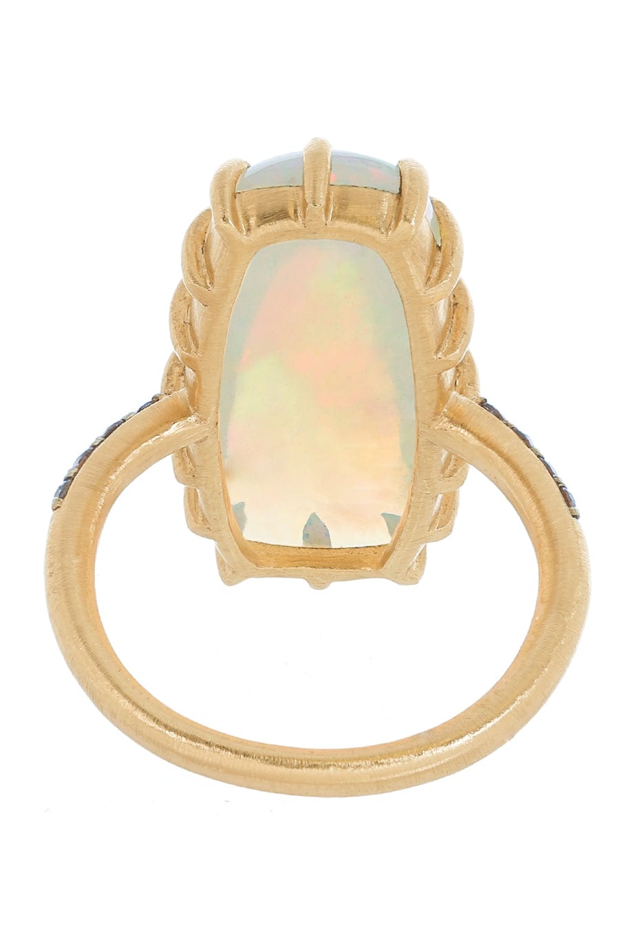 SUTRA-Opal and Diamond Ring-YELLOW GOLD