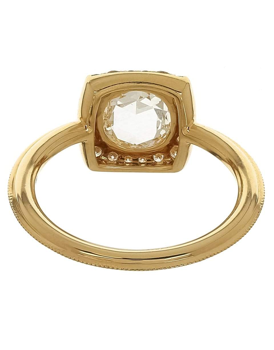SUTRA-Rose Cut Diamond Ring-YELLOW GOLD