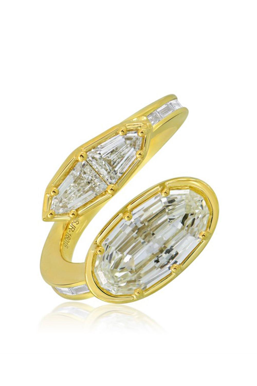 Diamond Wrap Ring-YELLOW GOLD-7-JEWELRYFINE JEWELRING-SUTRA
