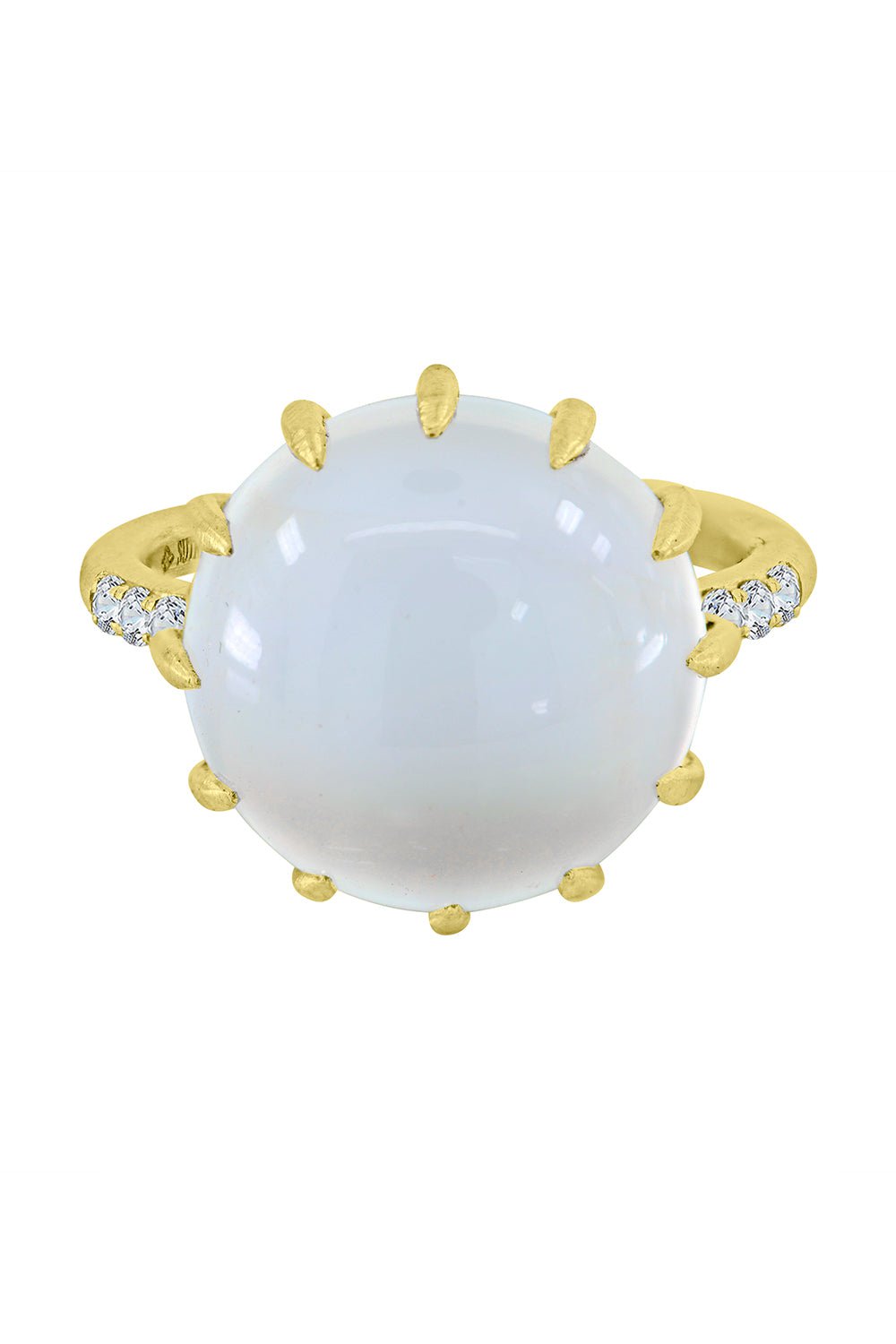 SUTRA-Moonstone Ring-YELLOW GOLD