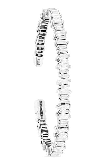 SUZANNE KALAN-Classic Diamond Reborn Bangle-WHITE GOLD