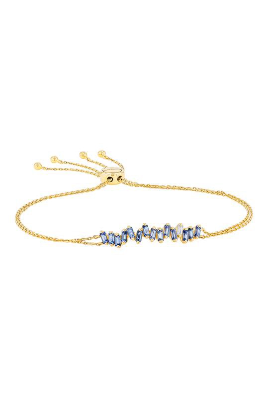 SUZANNE KALAN-Willow Bar Bracelet-YELLOW GOLD
