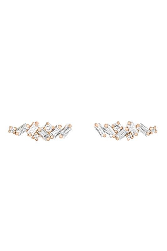 Frenzy Diamond Stud Earrings JEWELRYFINE JEWELEARRING SUZANNE KALAN   