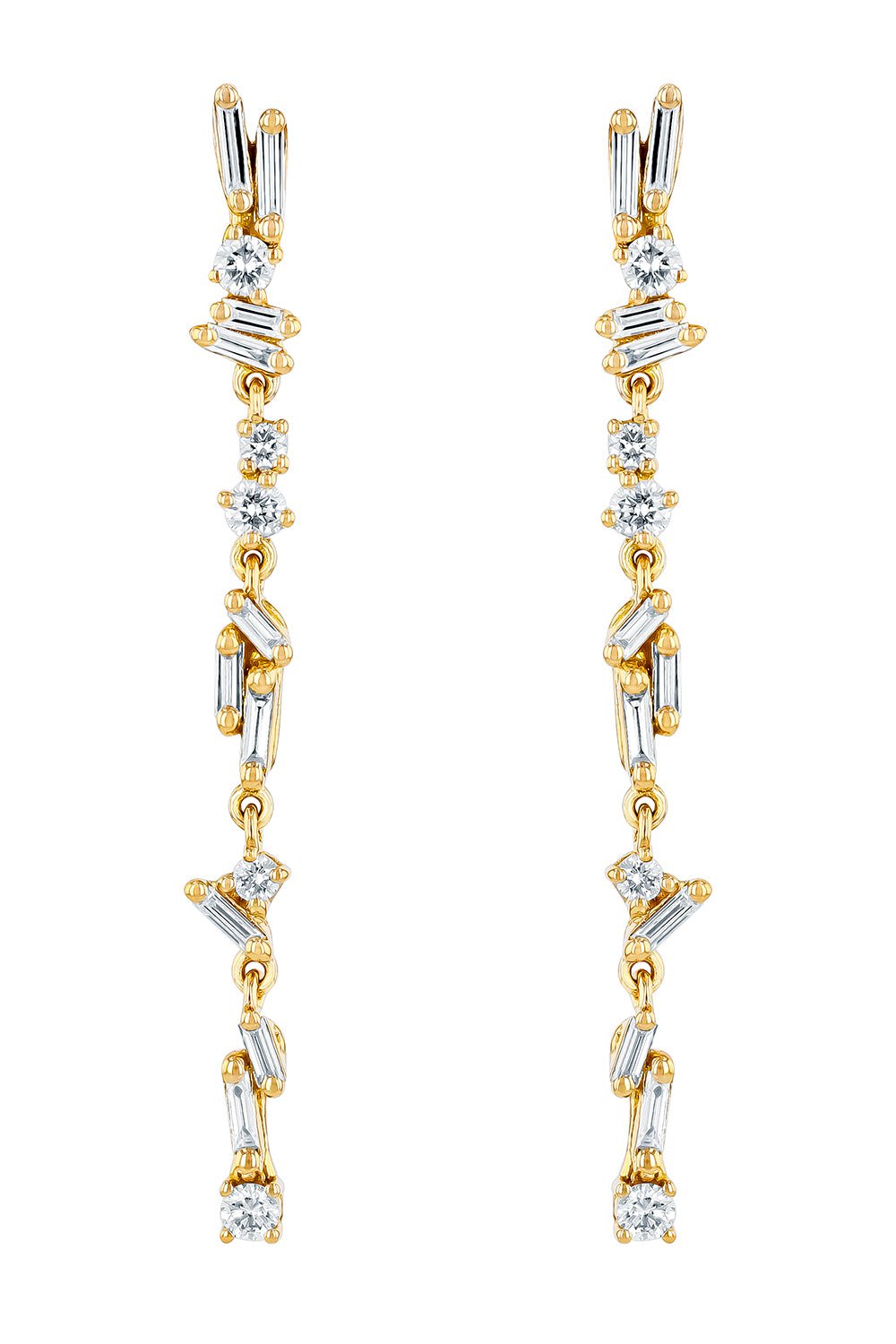 Classic Diamond Sparkler Drop Earrings JEWELRYFINE JEWELEARRING SUZANNE KALAN   
