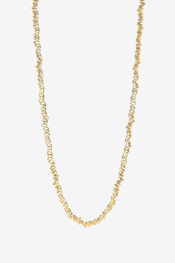 SUZANNE KALAN-All Gold Tennis Necklace-YELLOW GOLD