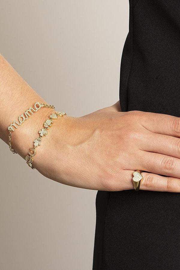 SYDNEY EVAN-Diamond Anniversary Bracelet-YELLOW GOLD