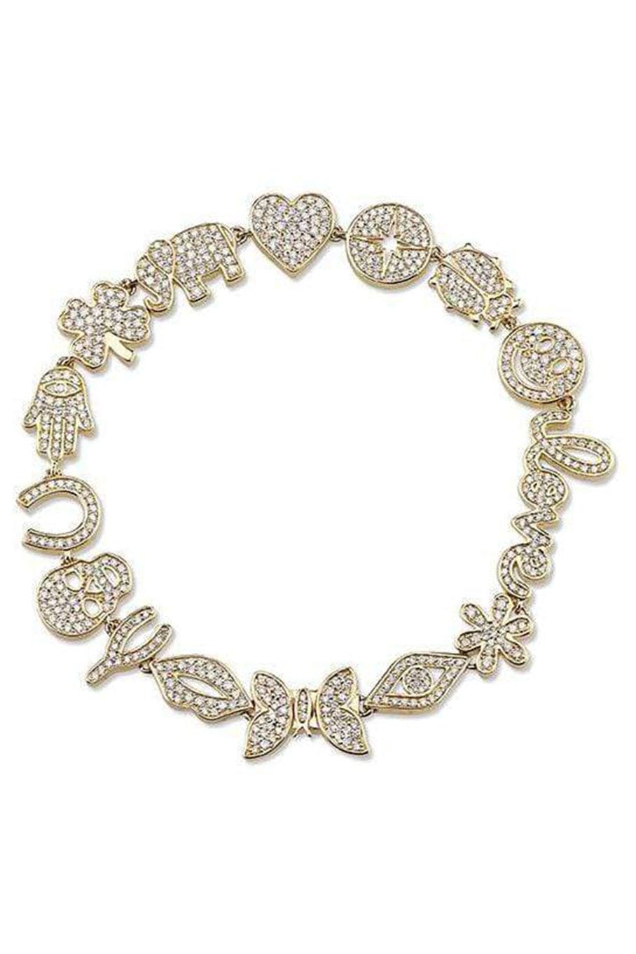 SYDNEY EVAN-Diamond Anniversary Bracelet-YELLOW GOLD