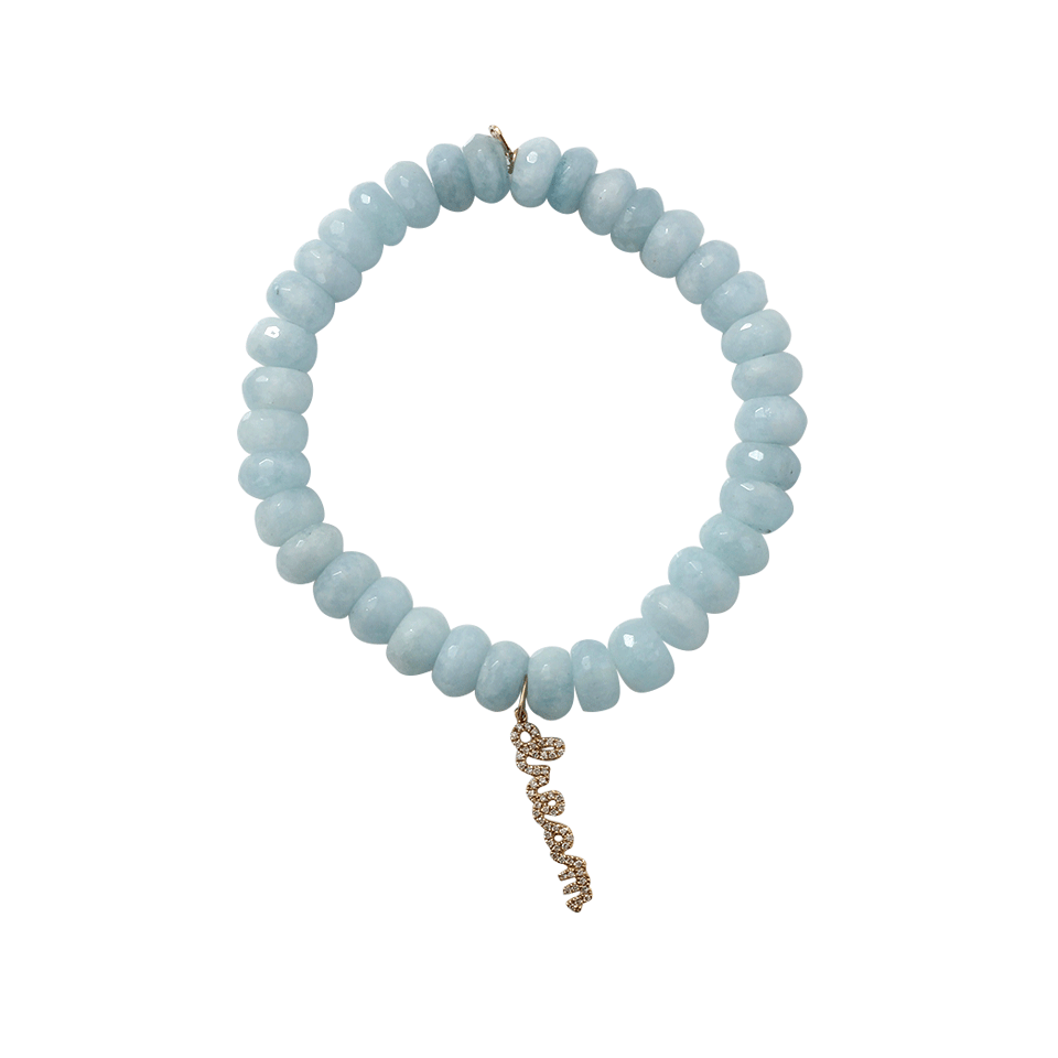SYDNEY EVAN-Diamond Dream Beaded Bracelet-YELLOW GOLD