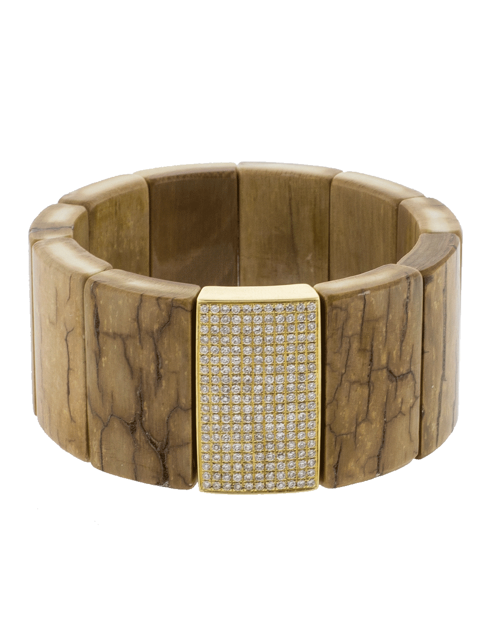 SYDNEY EVAN-Diamond Pave Bracelet-YELLOW GOLD