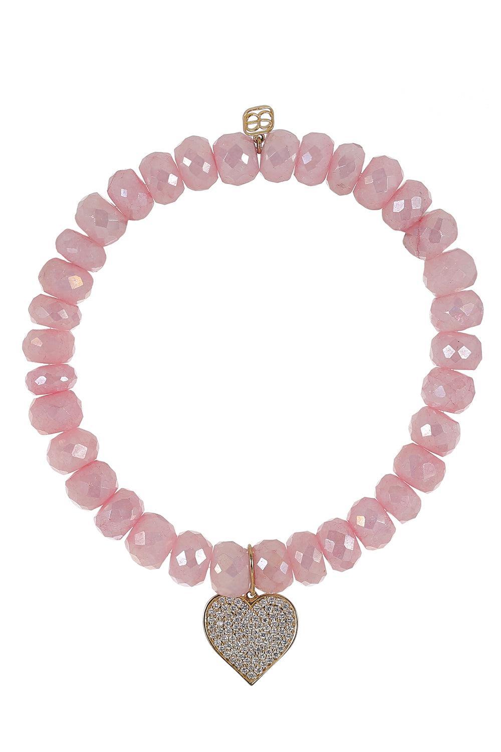 Grapolite Large Heart Charm Bracelet-YELLOW GOLD-JEWELRYFINE JEWELBRACELET O-SYDNEY EVAN