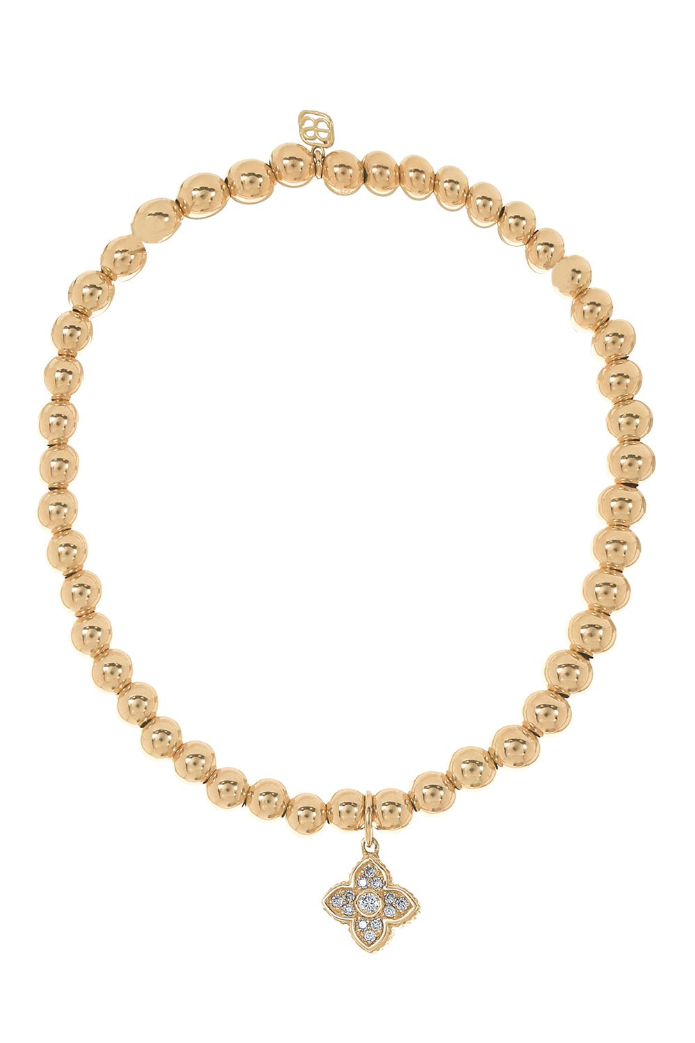 SYDNEY EVAN-Mini Moroccan Gold Charm Bracelet-YELLOW GOLD