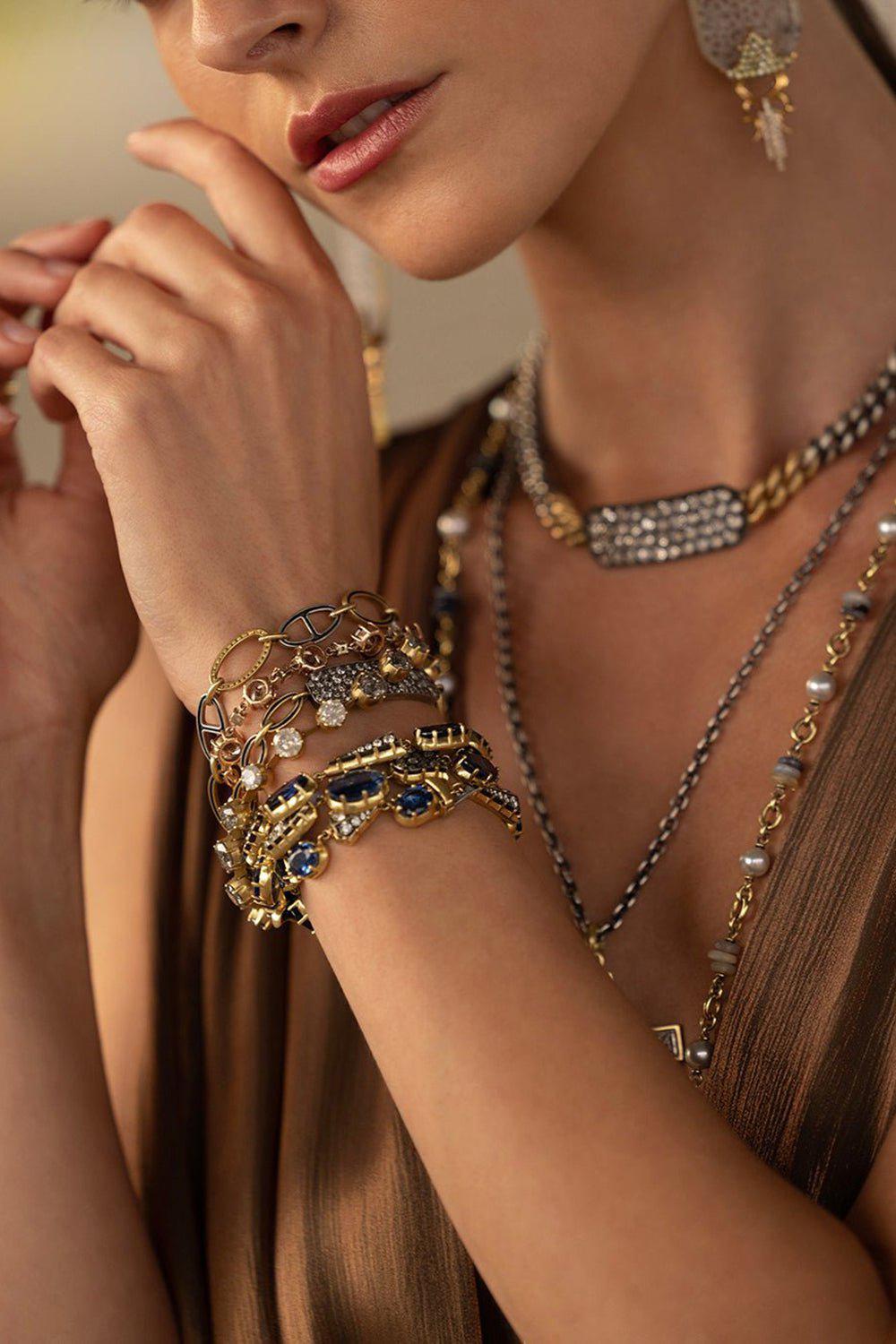 SYLVA & CIE-Baby Ten Table Bracelet-YELLOW GOLD