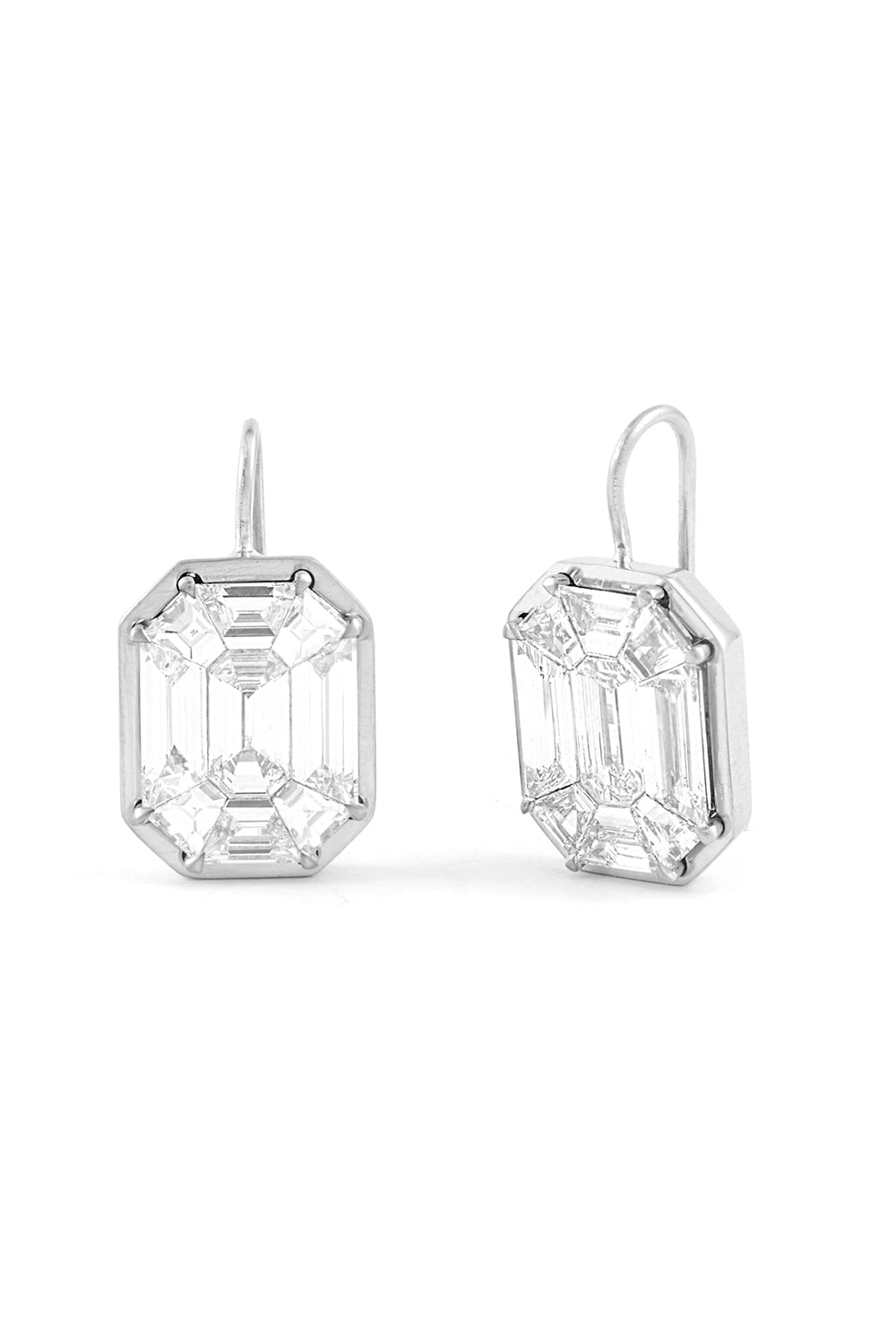 Mosaic Diamond Earrings JEWELRYFINE JEWELEARRING SYLVA & CIE   