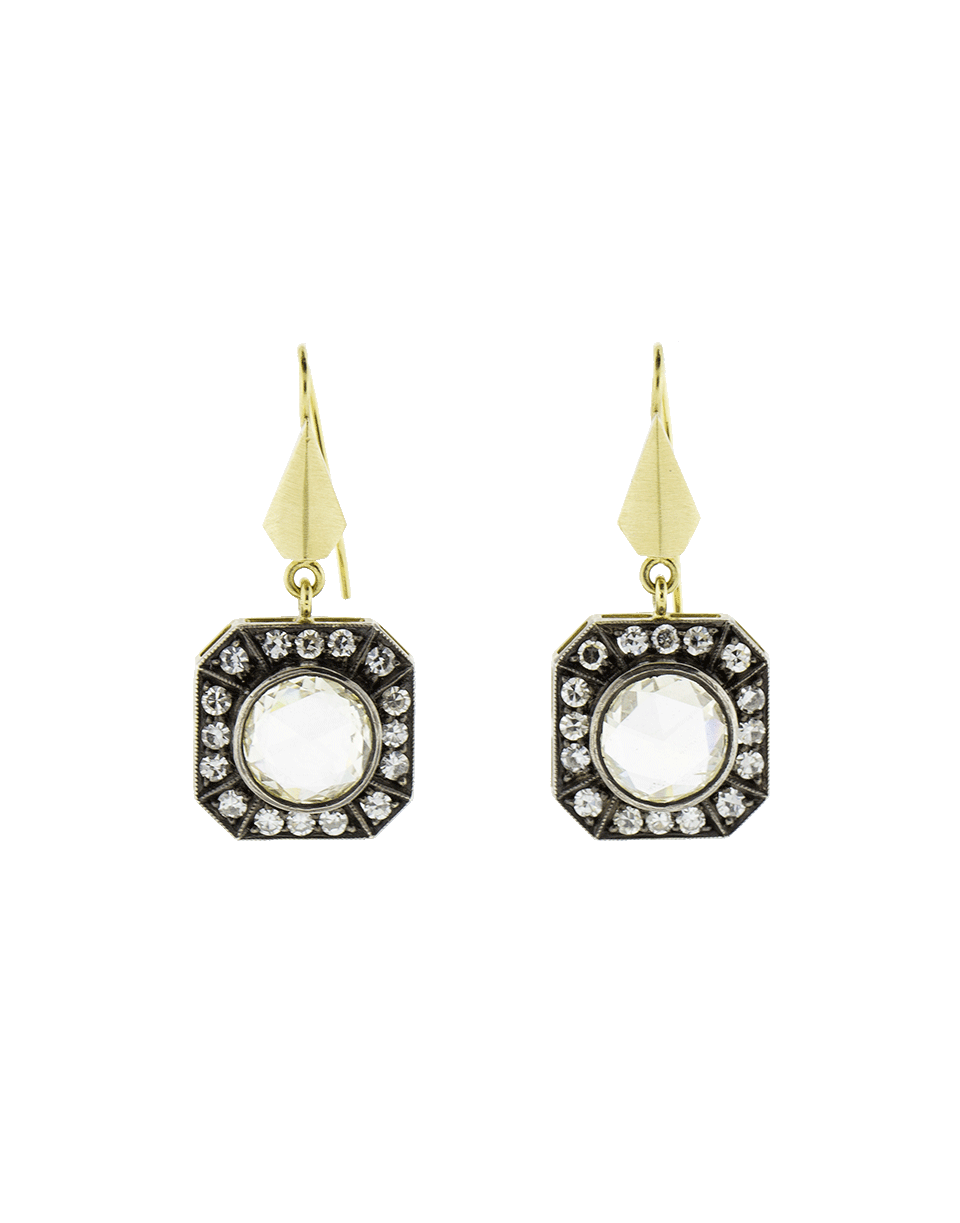 SYLVA & CIE-Diamond Earrings-YELLOW GOLD