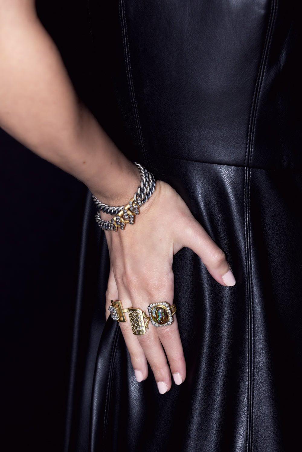 SYLVA & CIE-Eifel Double Wrap Bracelet-SILVER