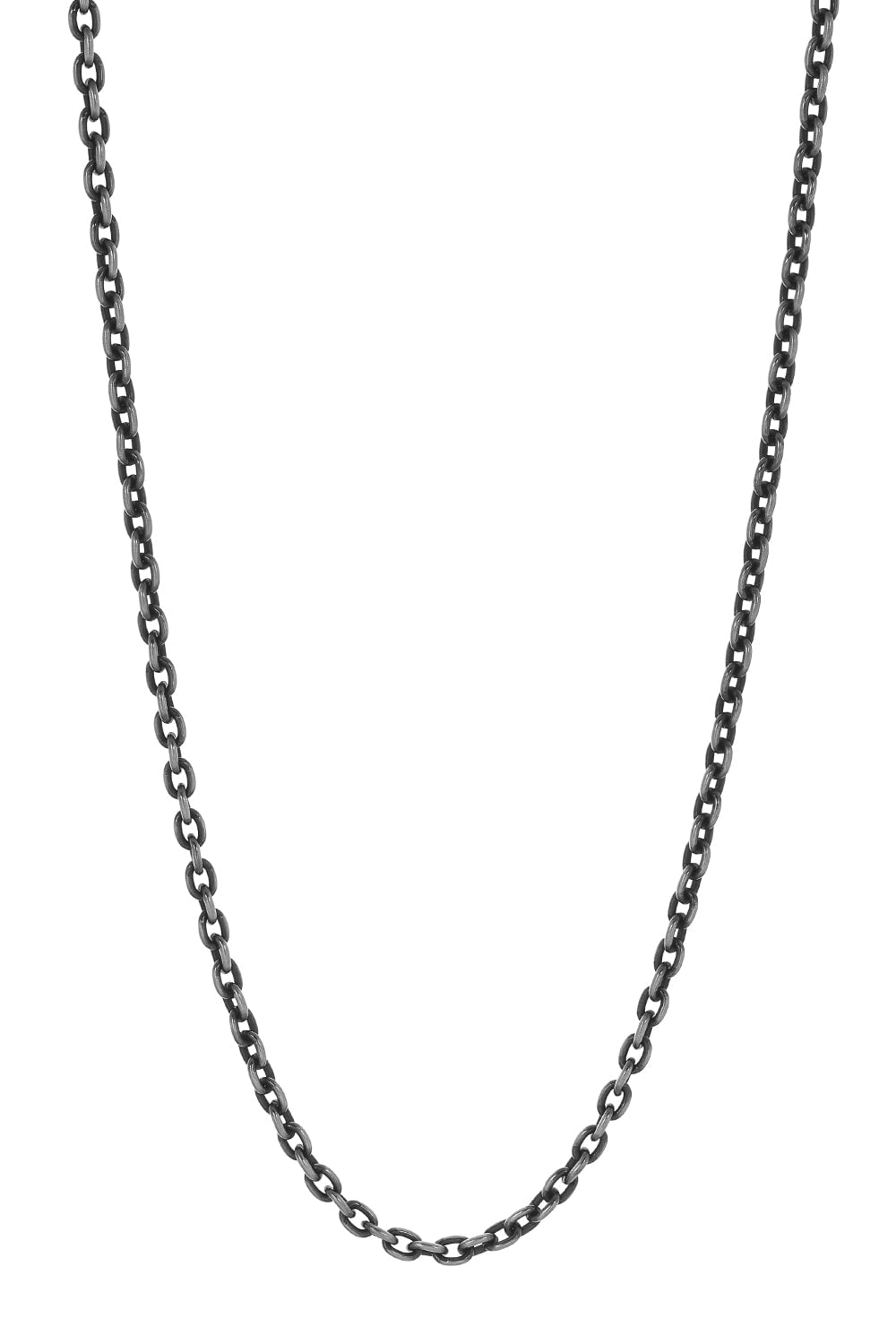 SYLVA & CIE-SS Oxidized Link Chain-SILVER