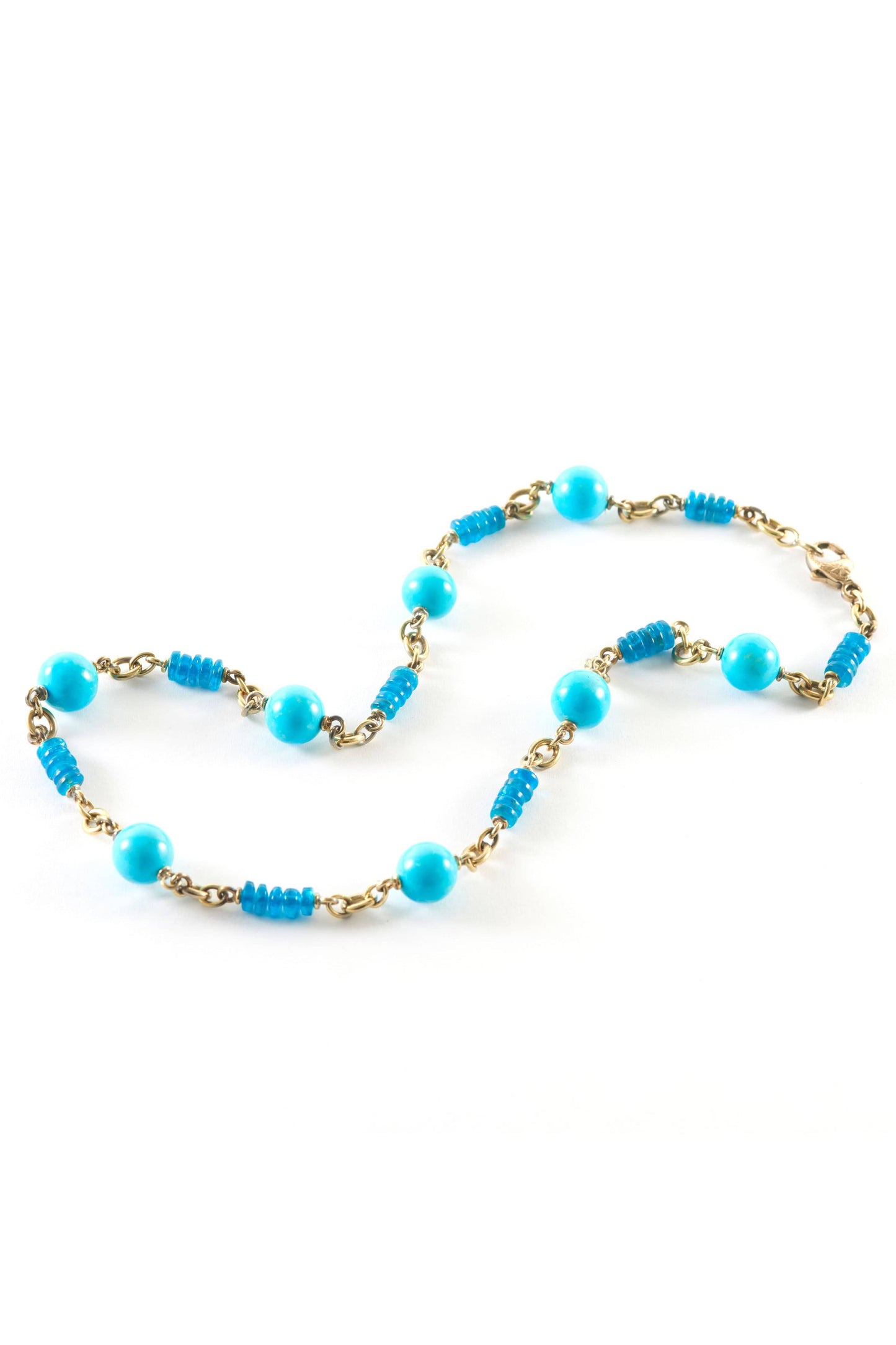 SYLVA & CIE-Sleeping Beauty Necklace-WHITE GOLD