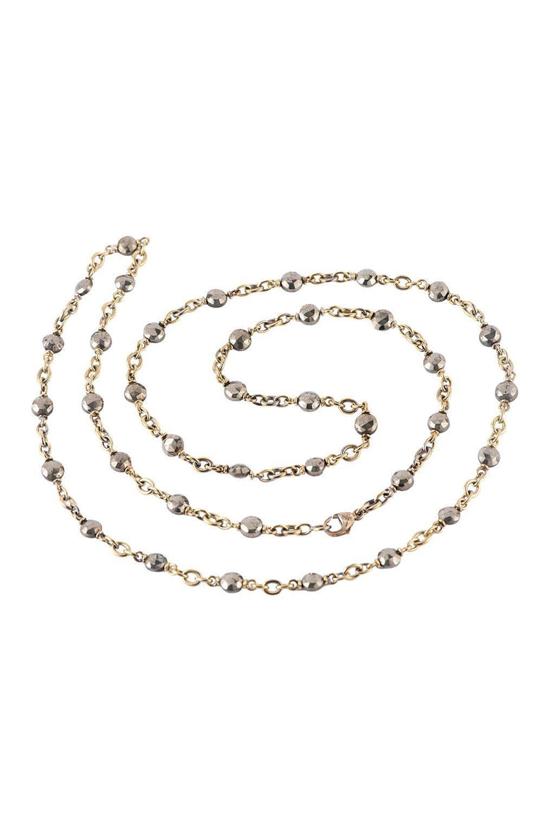Hematite Beaded Necklace