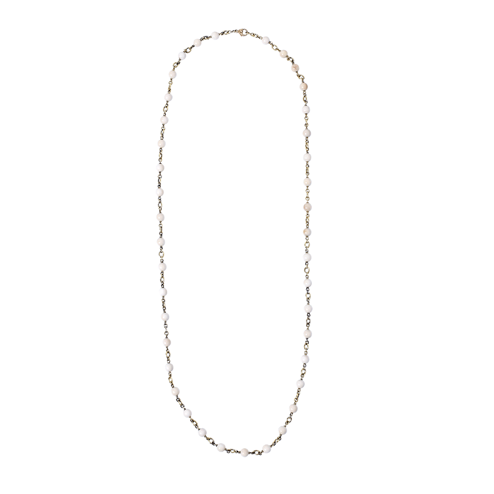SYLVA & CIE-Mammoth Bead Necklace-YELLOW GOLD