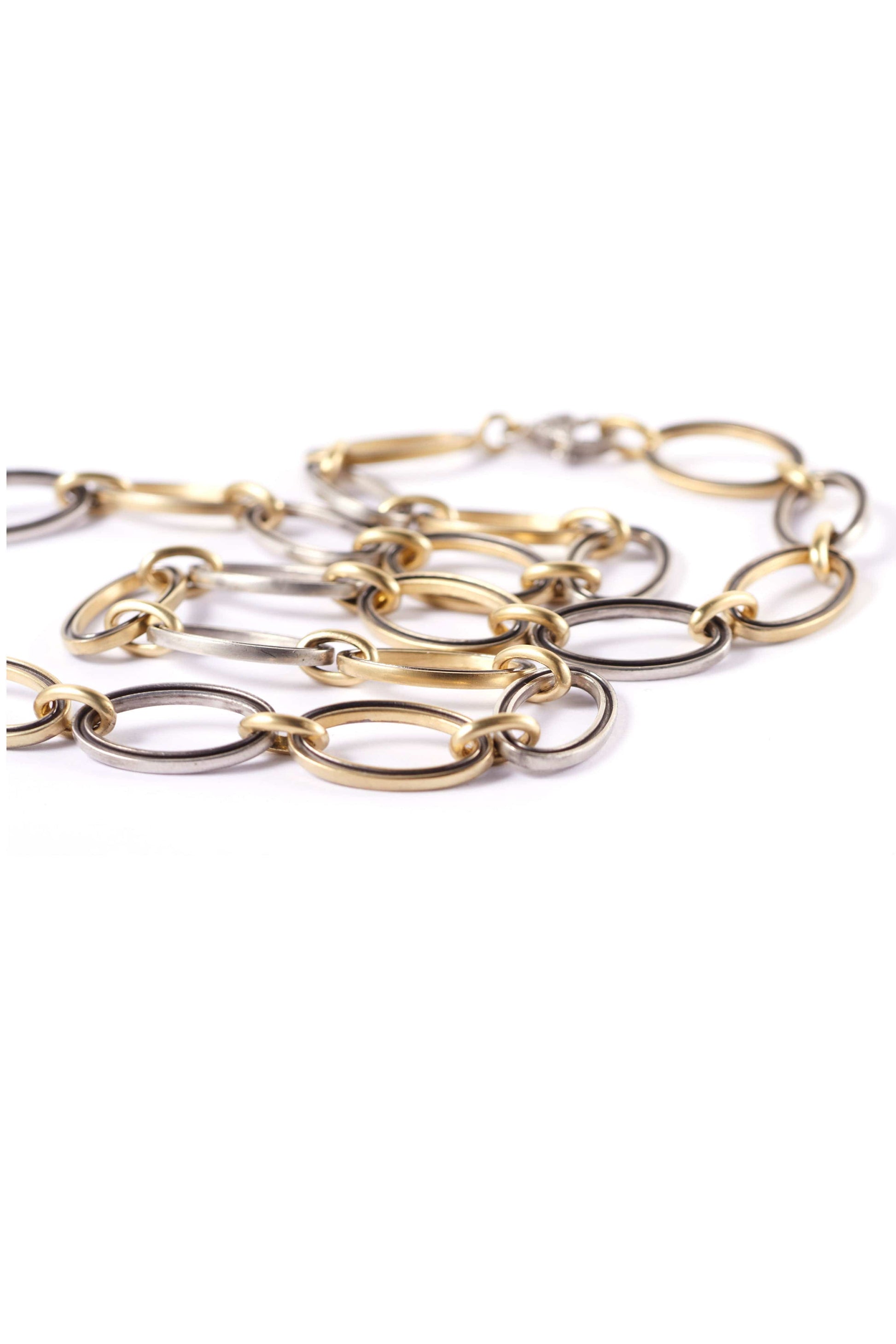 SYLVA & CIE-Signature Link Necklace-YELLOW GOLD