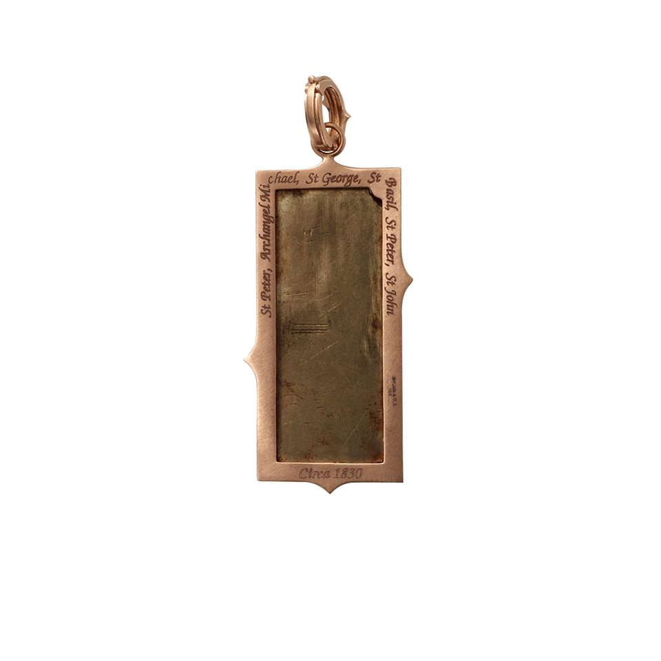 SYLVA & CIE-Russian Apostle Travel Pendant-ROSE GOLD