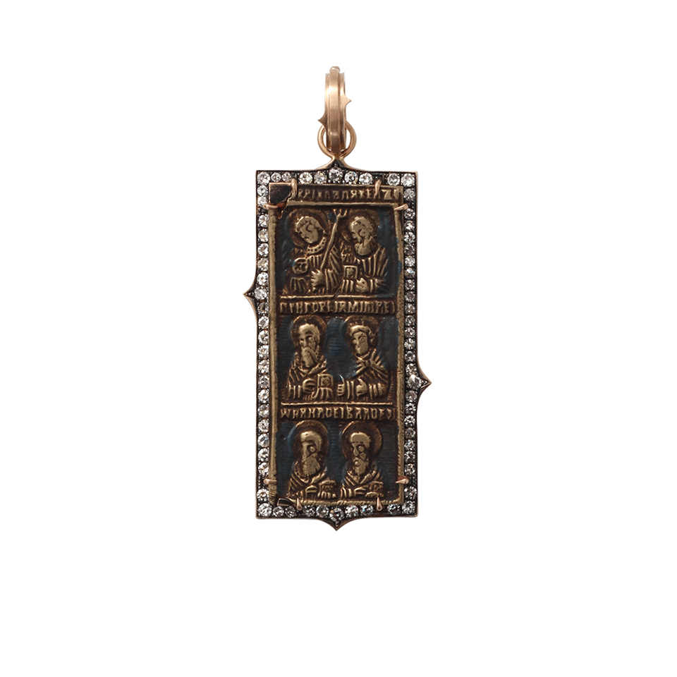 SYLVA & CIE-Russian Apostle Travel Pendant-ROSE GOLD