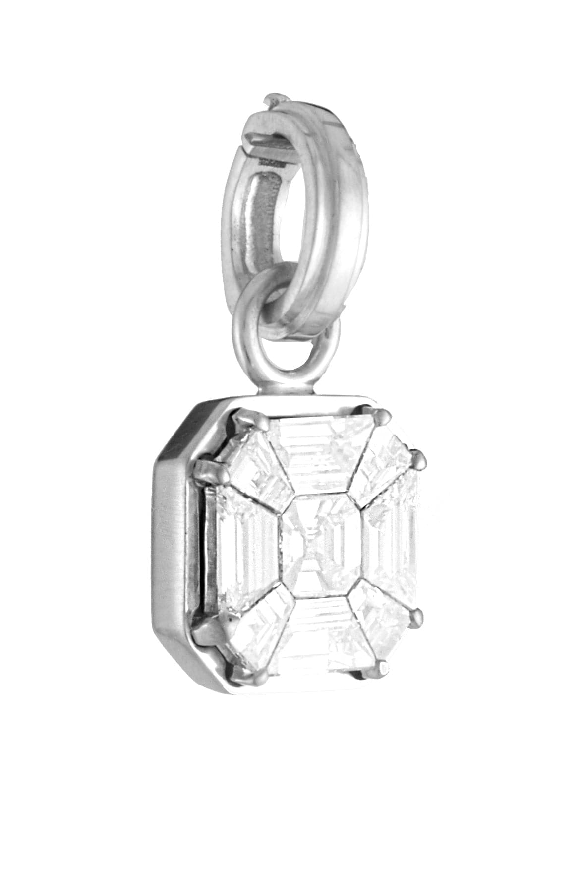 SYLVA & CIE-Mosaic Pendant-WHITE GOLD
