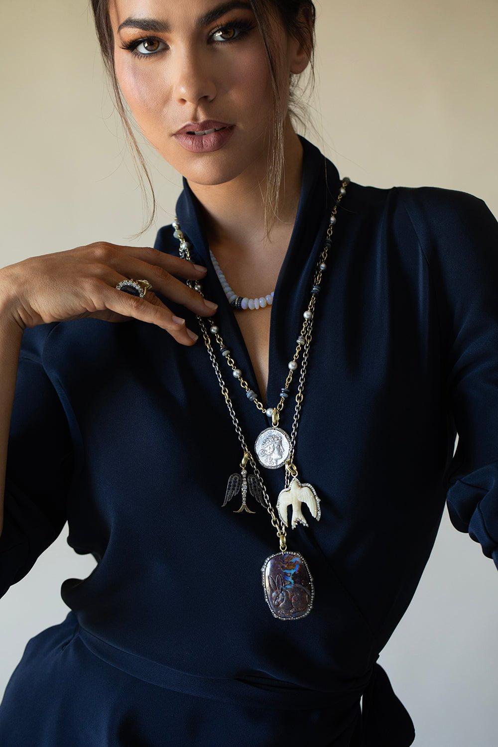 SYLVA & CIE-Bunny Pendant-YELLOW GOLD