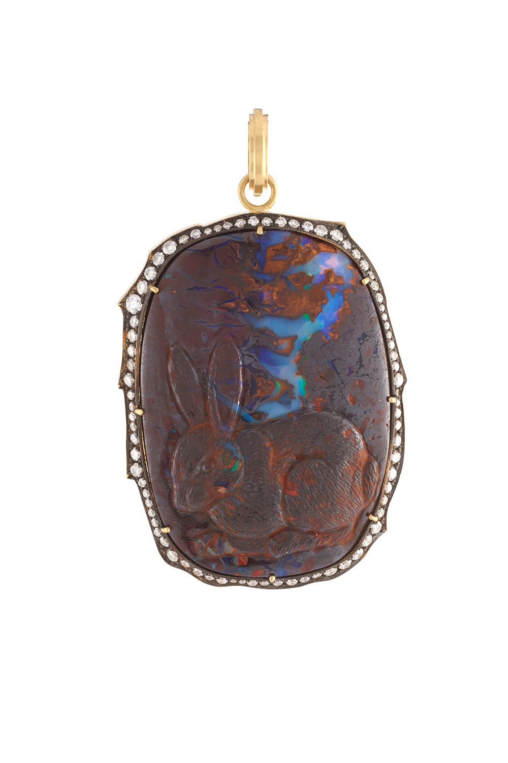 SYLVA & CIE-Bunny Pendant-YELLOW GOLD