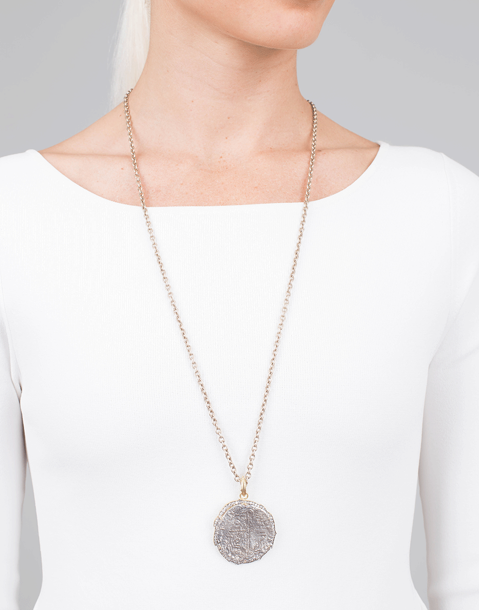 SYLVA & CIE-Coin Pendant-YELLOW GOLD