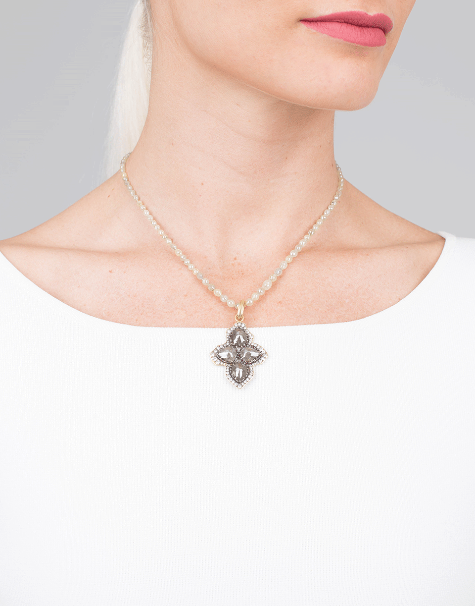 SYLVA & CIE-Cross Pendant-YELLOW GOLD