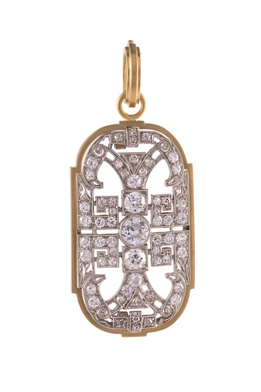 Fame And Fortune Pendant-YELLOW GOLD-JEWELRYFINE JEWELPENDANT-SYLVA & CIE