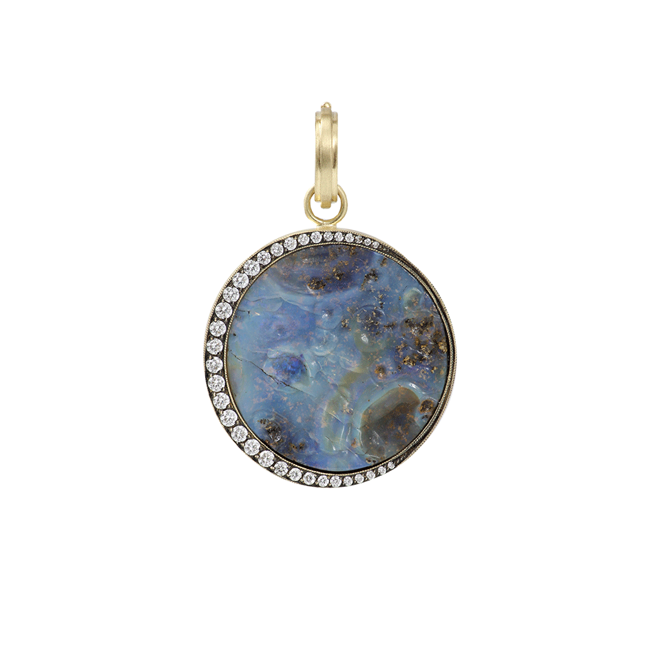 SYLVA & CIE-Opal Moonscape Pendant-YELLOW GOLD