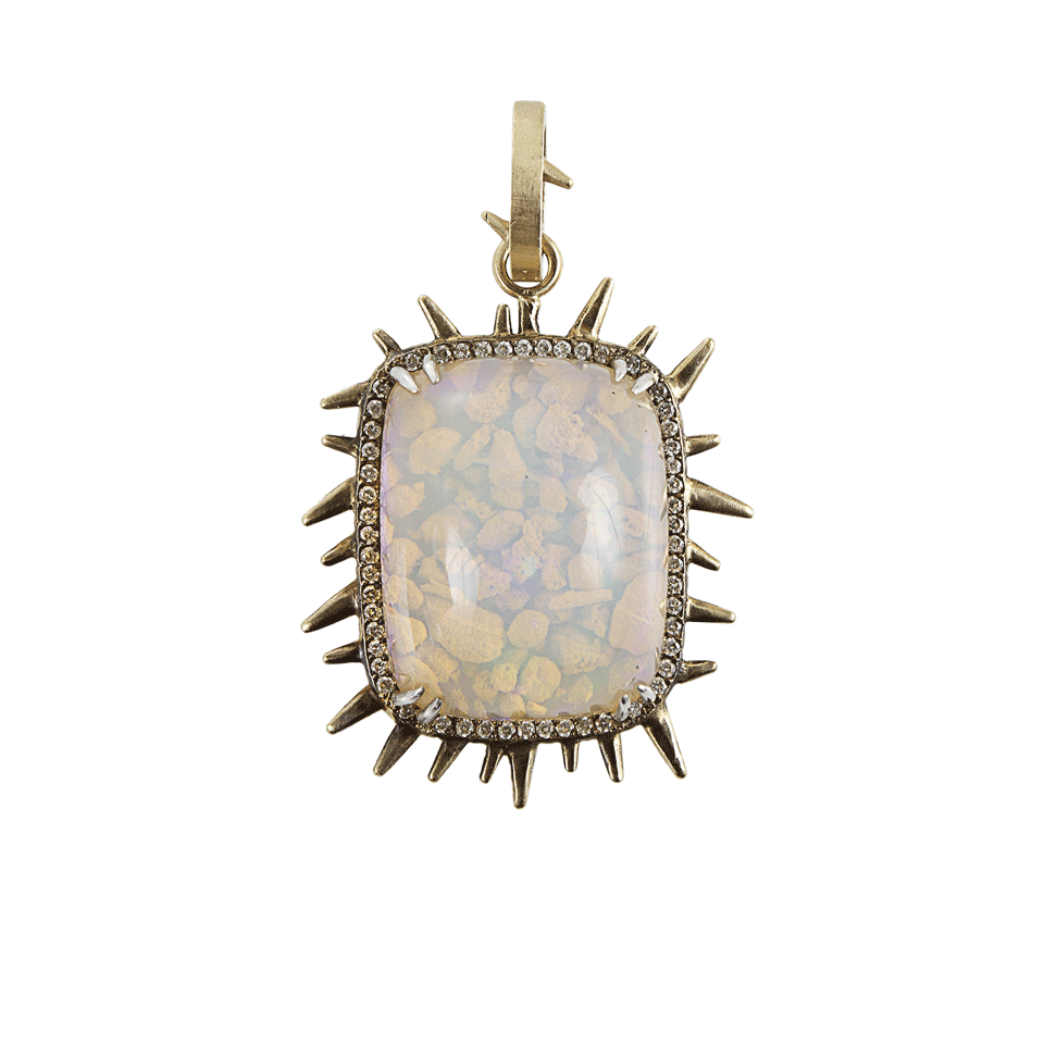 SYLVA & CIE-Opal Pendant-YLW GOLD