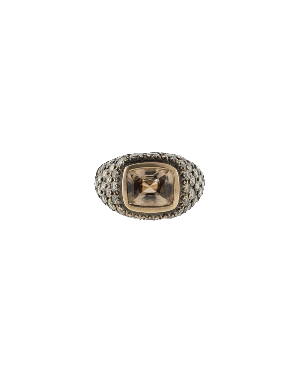 SYLVA & CIE-Zircon Diamond Ring-ROSE GOLD