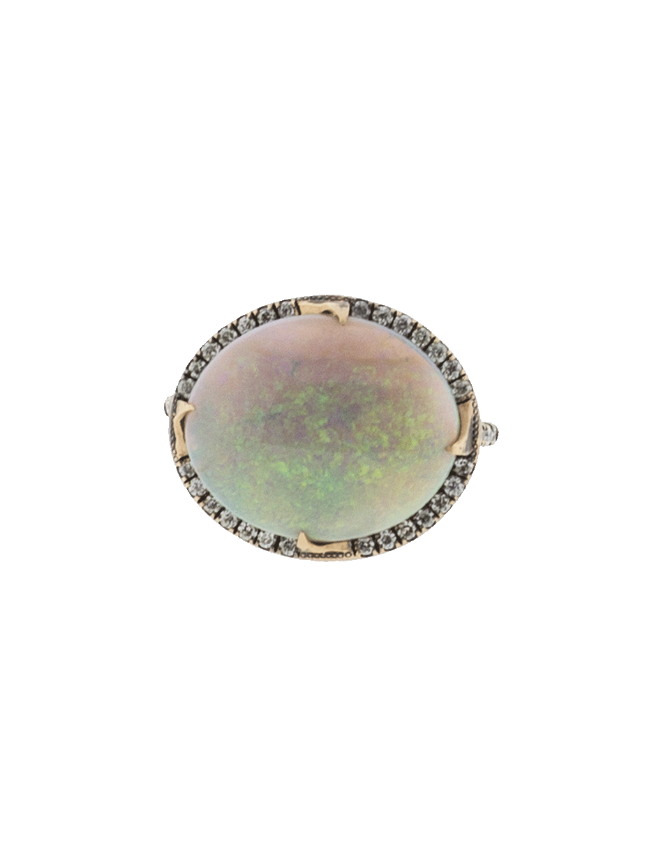 SYLVA & CIE-Oval Opal Ring-ROSE GOLD