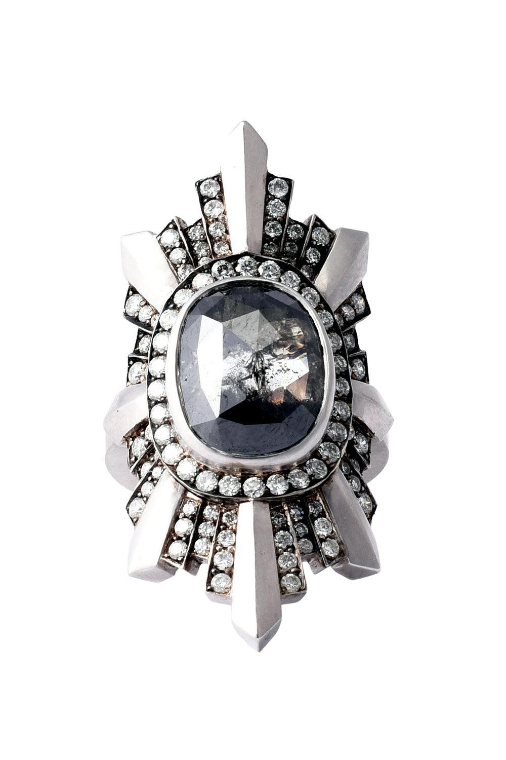 Diamond Stella Ring-WHITE GOLD-6.75-JEWELRYFINE JEWELRING-SYLVA & CIE