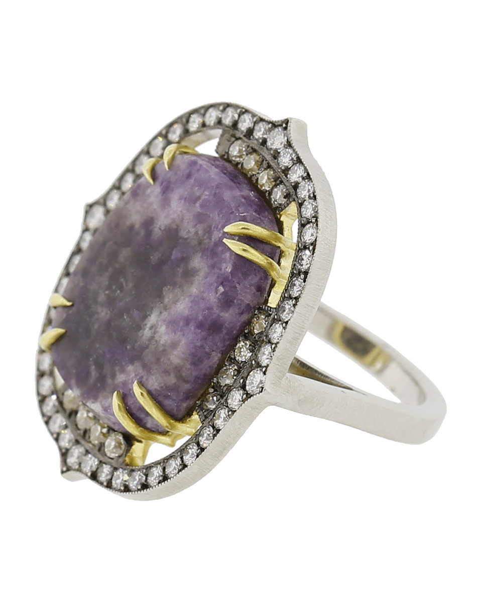SYLVA & CIE-Sugilite Ring-YELLOW GOLD