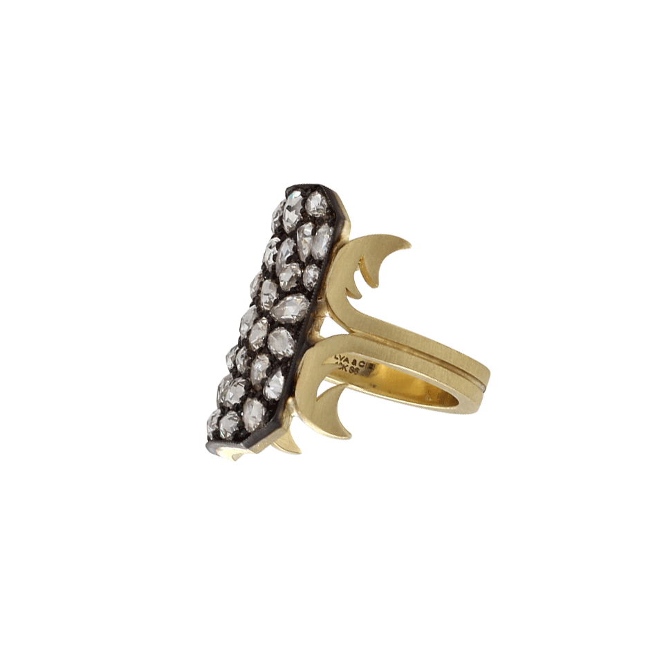 SYLVA & CIE-Diamond Ten Table Ring-YELLOW GOLD