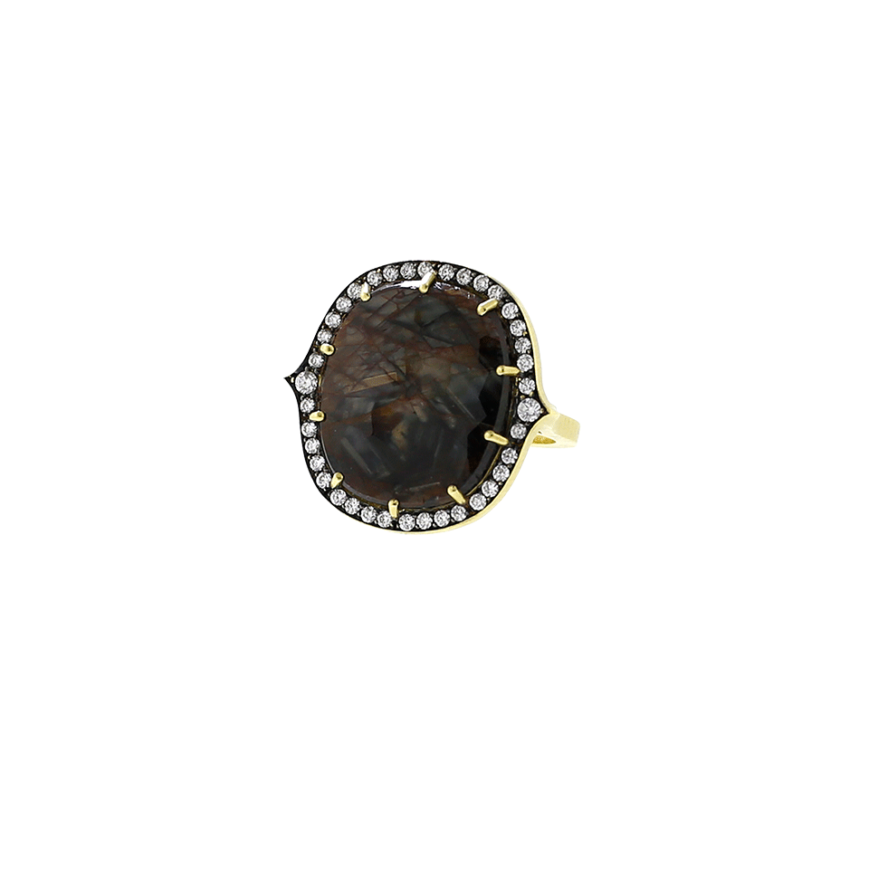 SYLVA & CIE-Golden Sapphire Ring-YELLOW GOLD