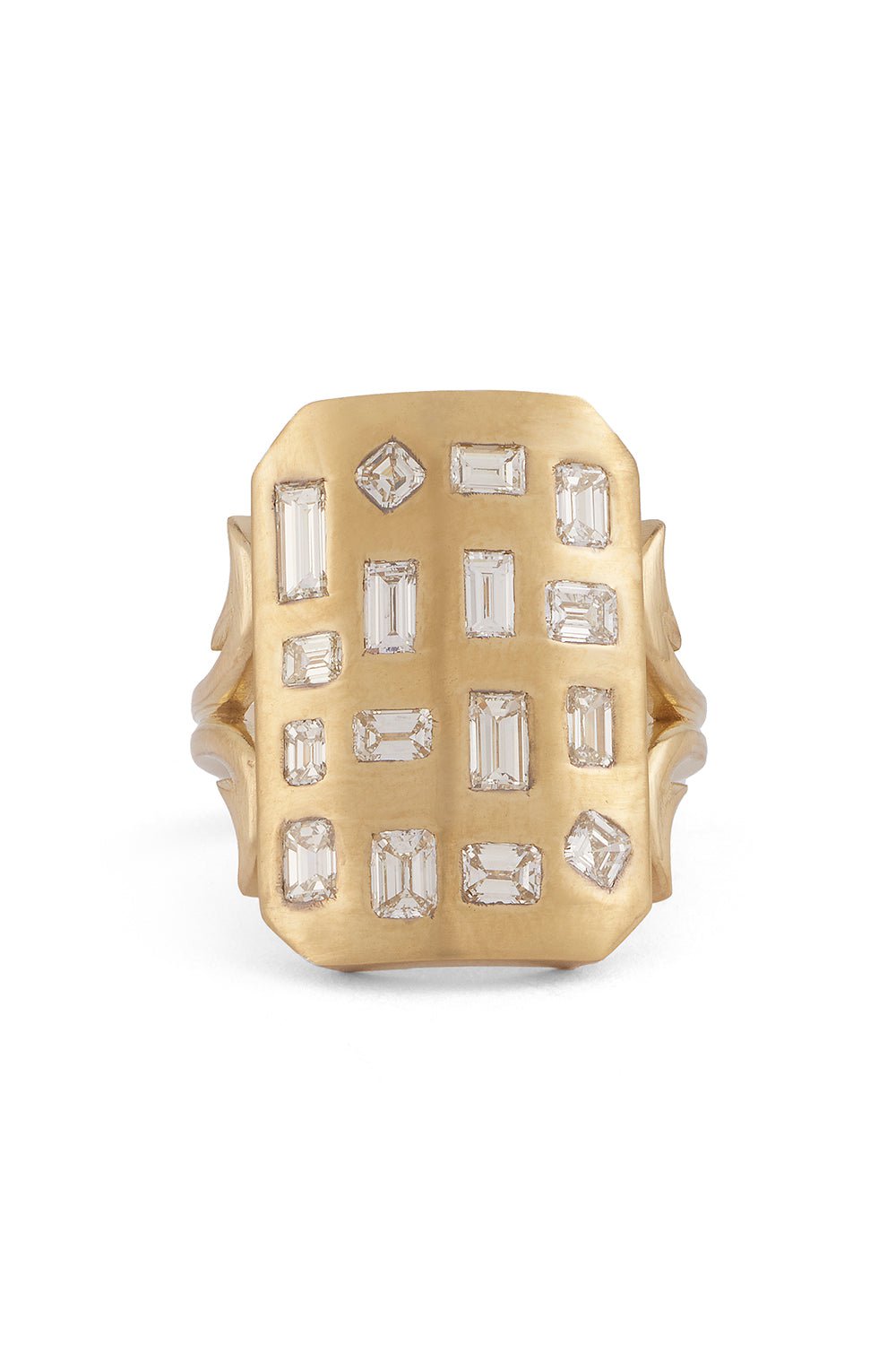 Baguette Diamond Ten Table Ring | SYLVA & CIE – Marissa Collections