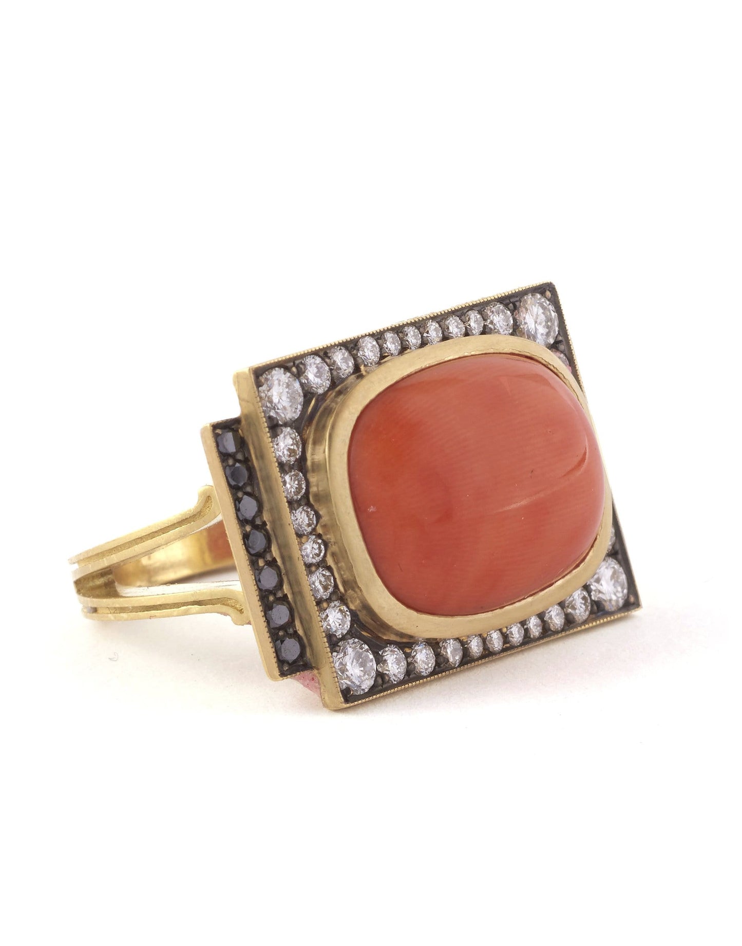 SYLVA & CIE-Renee Coral Ring-YELLOW GOLD