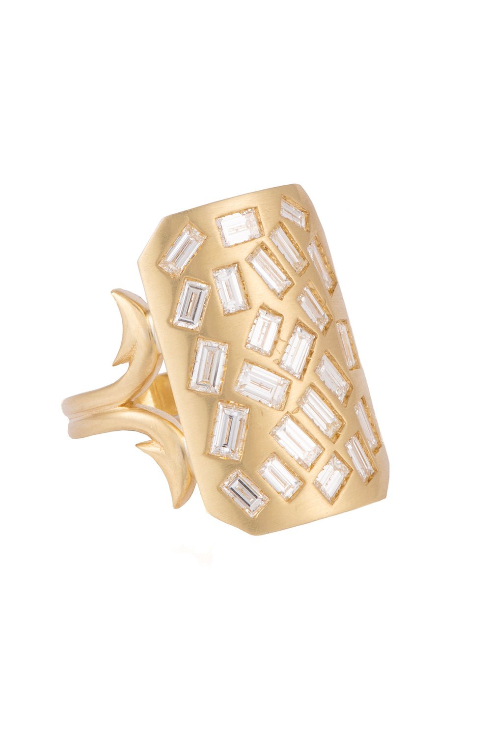 SYLVA & CIE-Short Ten Table Ring-YELLOW GOLD