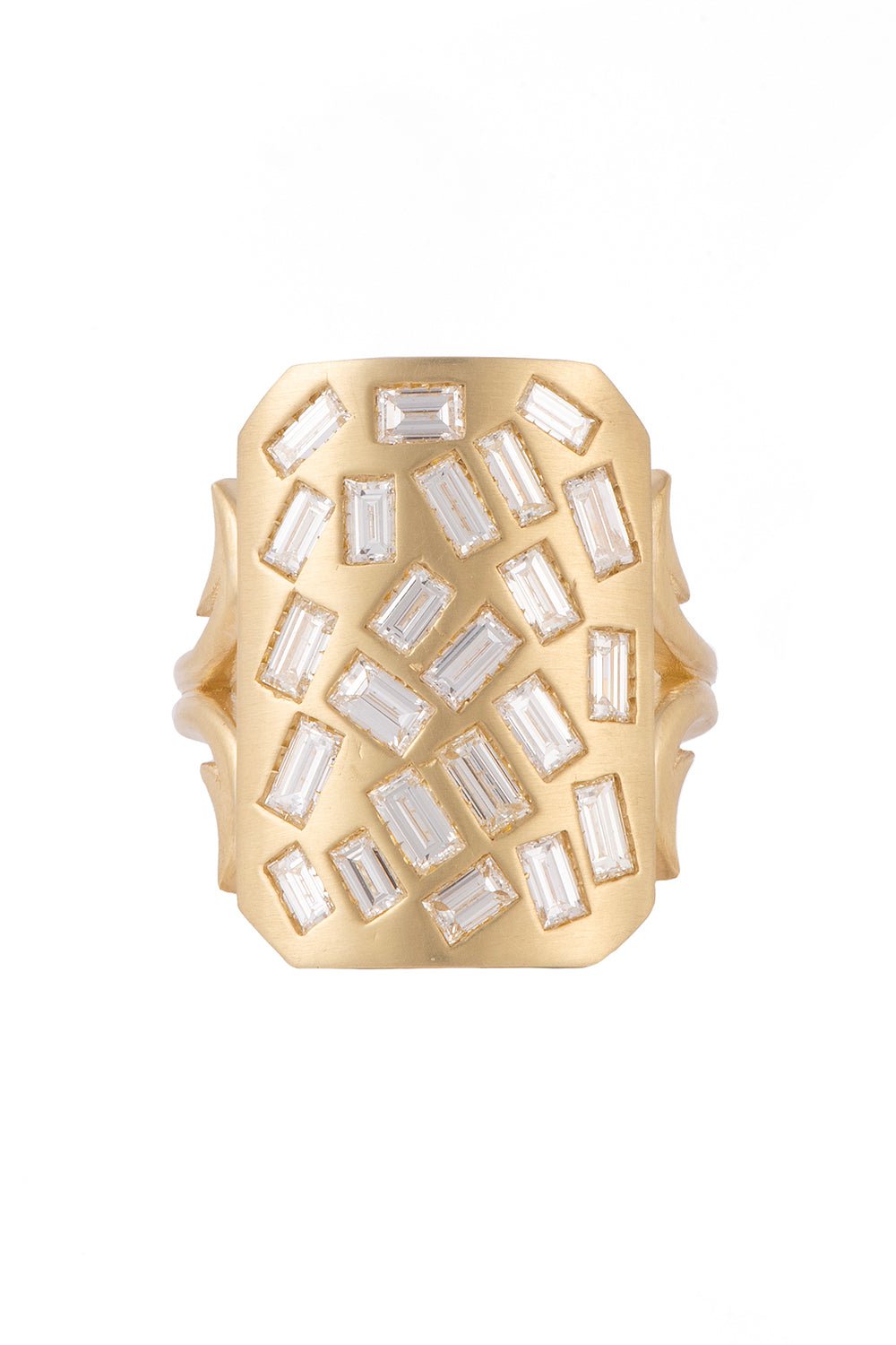 SYLVA & CIE-Short Ten Table Ring-YELLOW GOLD